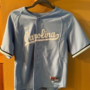 Youth Nike North Carolina Tarheel baseball jersey